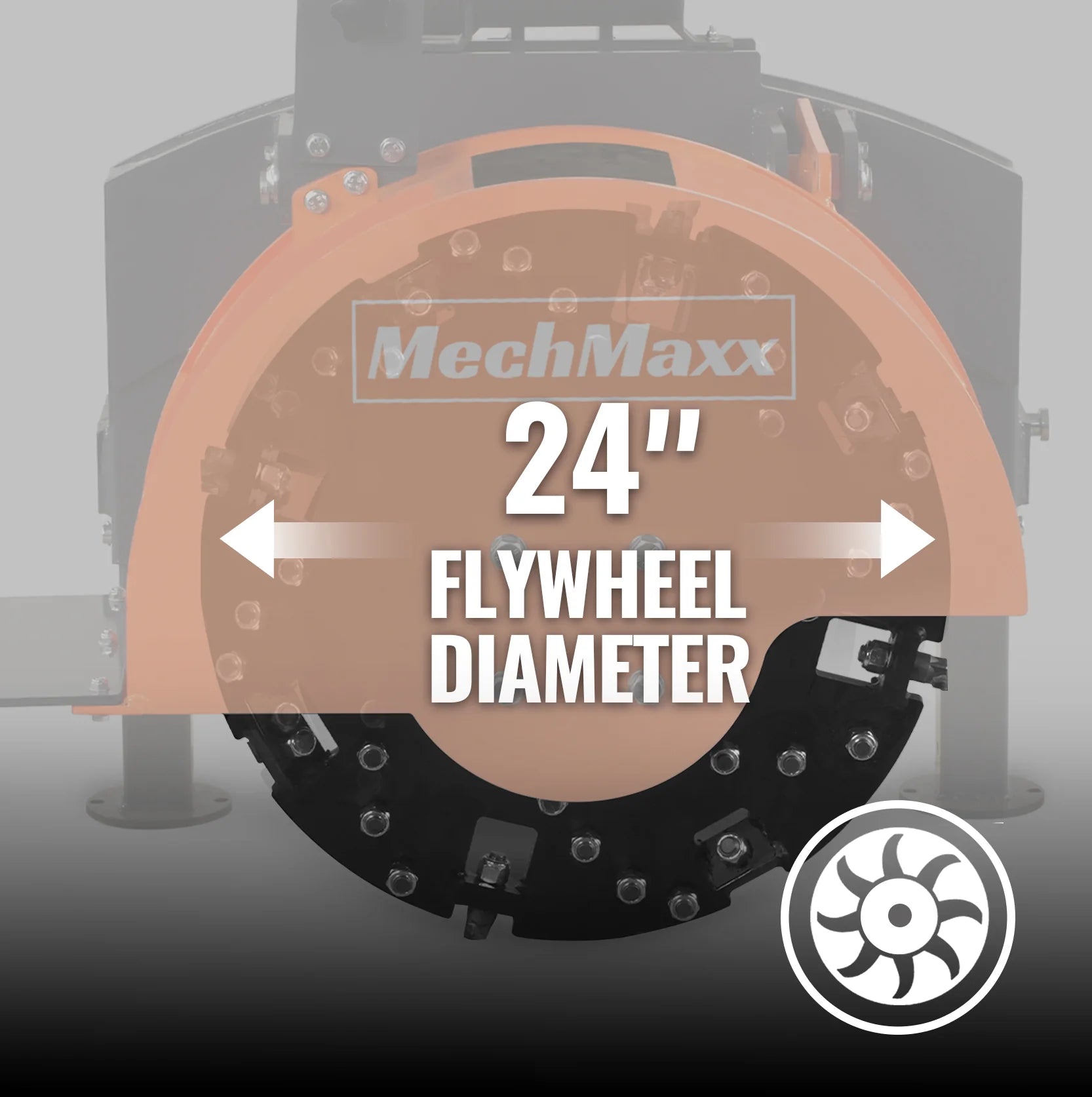 24'' Flywheel Diameter